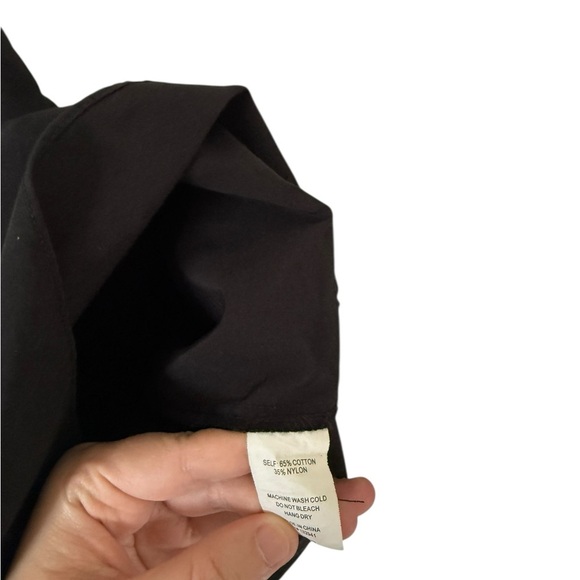 Amanda Uprichard Alejandra Black Ruffled Hem Mini Dress - Picture 6 of 10